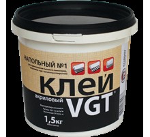 Клей ВГТ акриловый напольный №1 Эконом 1,5кг